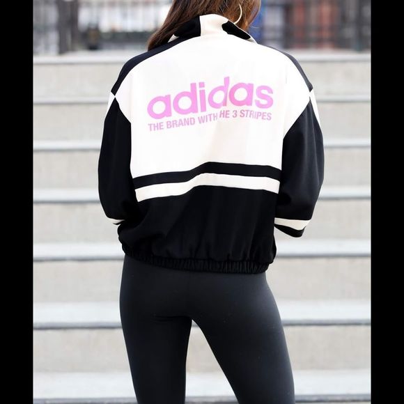 adidas Originals Aa-42 Motorcross Track Jacket In Black - Picture 3 of 9